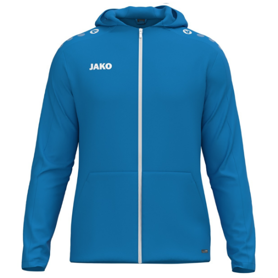 Afbeeldingen van Jas met kap One JAKO-blauw (LEVERBAAR VANAF JANUARI 2026)